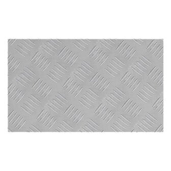 traptreden Rechthoekig 4 pcs Zilver 50 x 30 cm Aluminium 3