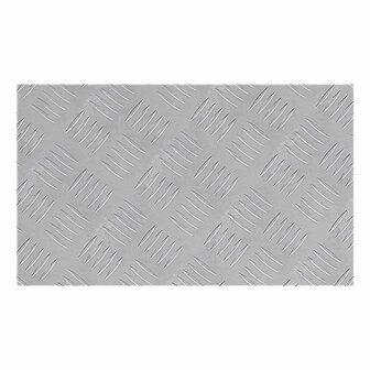 traptreden Rechthoekig 2 pcs Zilver 50 x 30 cm Aluminium 5