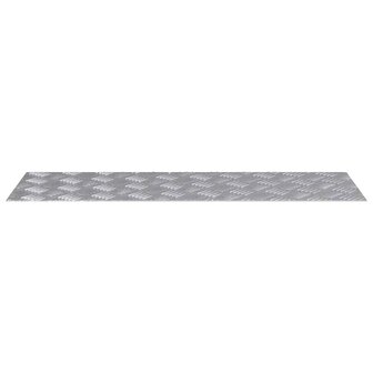 traptreden Rechthoekig 4 pcs Zilver 90 x 30 cm Aluminium 4