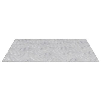 traptreden Vierkant 4 pcs Zilver 40 x 40 cm Aluminium 3