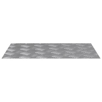 traptreden Rechthoekig 4 pcs Zilver 60 x 40 cm Aluminium 4