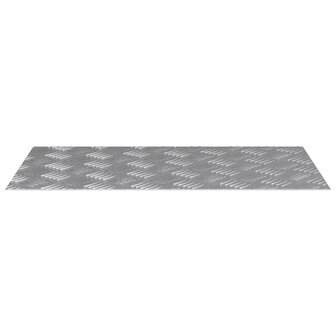 traptreden Rechthoekig 2 pcs Zilver 70 x 40 cm Aluminium 4
