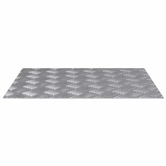 traptreden Rechthoekig 2 pcs Zilver 60 x 50 cm Aluminium 4