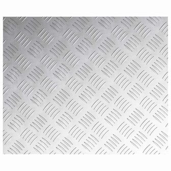 traptreden Rechthoekig 2 pcs Zilver 60 x 50 cm Aluminium 5