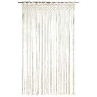 Gordijn macram&eacute; 140x240 cm katoen 2
