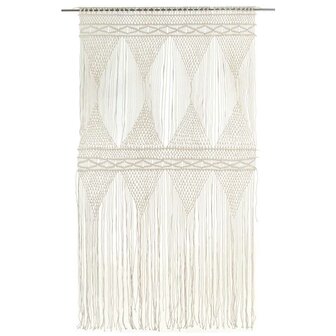 Gordijn macram&eacute; 140x240 cm katoen 3