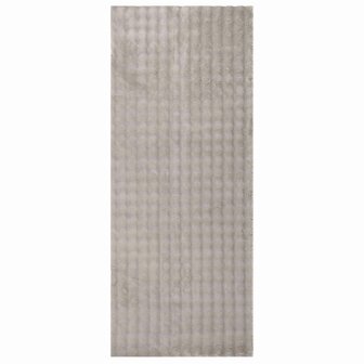 Vloerkleed Rechthoekig SIROLO Zand 150 x 80 cm Polyester 2