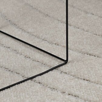 Vloerkleed Rond PALMERAS Cr&egrave;me &Oslash; 160 CM Polyester 6