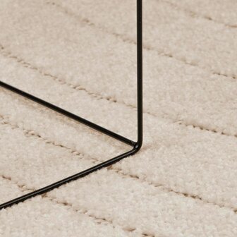 Vloerkleed Rond PALMERAS Beige &Oslash; 160 CM Polyester 5