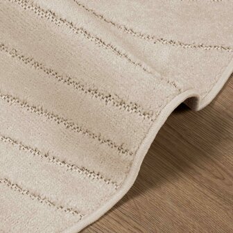 Vloerkleed Rond PALMERAS Beige &Oslash; 160 CM Polyester 6