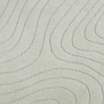 Vloerkleed Rond PALMERAS Groen &Oslash; 200 CM Polyester 7