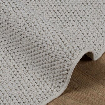 Vloerkleed Rond LUGO Cr&egrave;me &Oslash; 120 CM Polyester 4