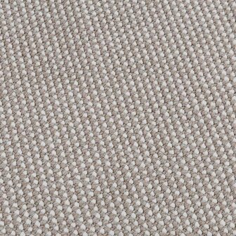 Vloerkleed Rond LUGO Cr&egrave;me en Taupe &Oslash; 120 CM Polyester 7