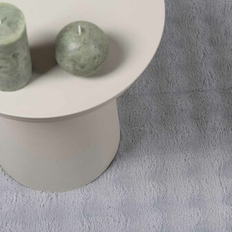 Vloerkleed Rond SIROLO Grijs &Oslash; 200 CM Polyester 6
