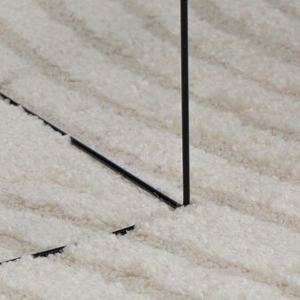Vloerkleed Rond GALATI Cr&egrave;me &Oslash; 120 CM Polyester 6