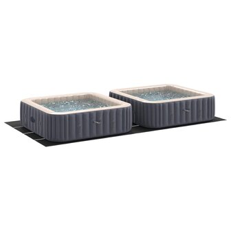 Zwembad Grondzeil Zwart 820 x 420 x 0,1 cm Niet-geweven Stof 3
