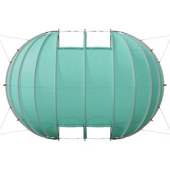 Zwembad Tent Koepel Blauw 538 x 440 x 204 cm 9