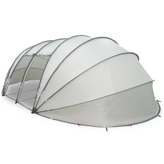 Zwembad Tent Koepel Grijs 538 x 440 x 204 cm 3