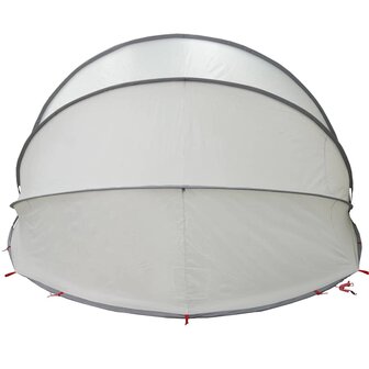 Zwembad Tent Koepel Grijs 538 x 440 x 204 cm 7
