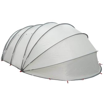 Zwembad Tent Koepel Grijs 538 x 440 x 204 cm 8