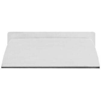 Zwembadfontijn 30x9x26 cm roestvrij staal zilverkleurig   3