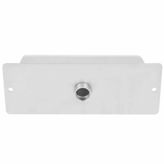 Zwembadfontijn 30x9x26 cm roestvrij staal zilverkleurig   5