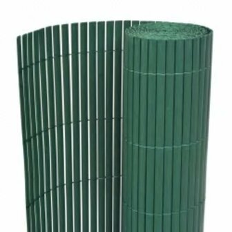 Tuinafscheiding dubbelzijdig 90x400 cm groen 2