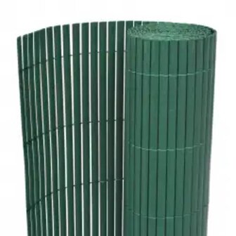 Tuinafscheiding dubbelzijdig 110x400 cm groen 2