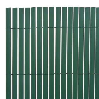 Tuinafscheiding dubbelzijdig 110x400 cm groen 5
