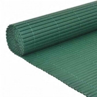 Tuinafscheiding dubbelzijdig 110x500 cm groen 3