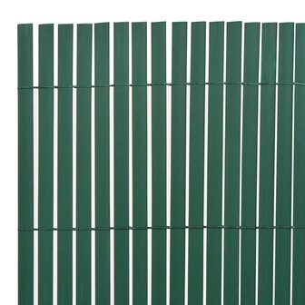 Tuinafscheiding dubbelzijdig 110x500 cm groen 5
