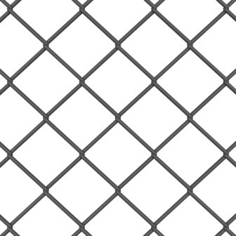 Kettenschakelhek Grijs 10 x 0,4 m Staal 7