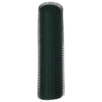 Hexagon Hek Groen 0,8 x 10 m PVC 6