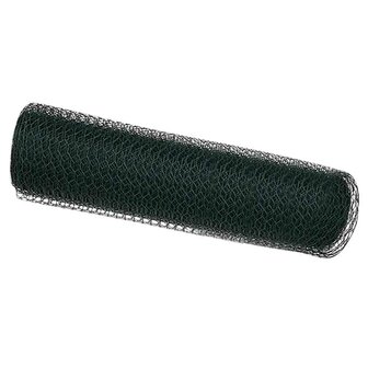 Hexagon Hek Groen 0,4 x 25 m PVC 2