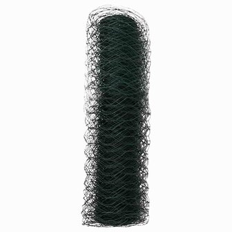 Hexagon Hek Groen 0,6 x 25 m PVC 6