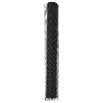 Hexagon Hek Grijs 1 x 10 m PVC 6