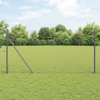 Hexagon Hek Grijs 1 x 10 m PVC 1