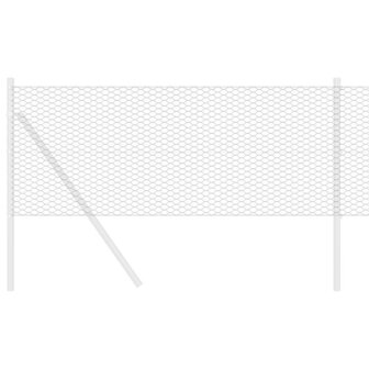 Hexagon Hek Grijs 0,4 x 25 m PVC 3