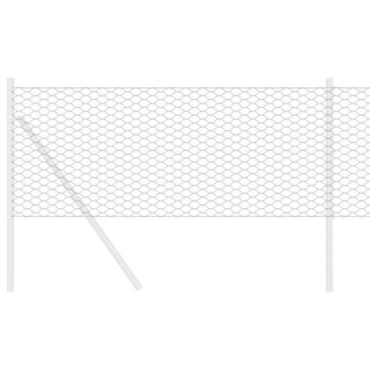 Hexagon Hek Grijs 0,4 x 25 m PVC 3