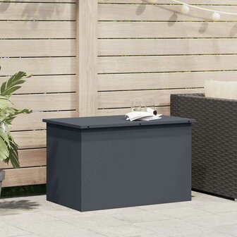 Buiten opbergbox Antraciet 80 x 50,5 x 50 cm Staal 1