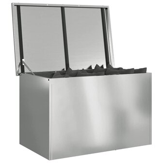 Buiten opbergbox Zilver 80 x 50,5 x 50 cm Staal 3