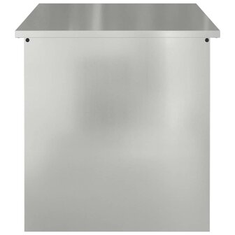Buiten opbergbox Zilver 80 x 50,5 x 50 cm Staal 7