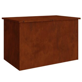 Buiten opbergbox Roestig 80 x 50,5 x 50 cm Staal 5