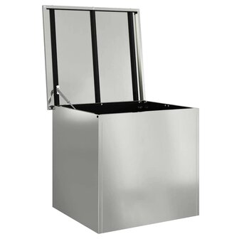 Buiten opbergbox Zilver 55 x 50,5 x 50 cm Staal 5