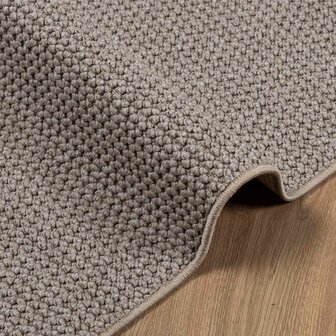Vloerkleed Vierkant LUGO Taupe 120 x 120 cm Polyester 6