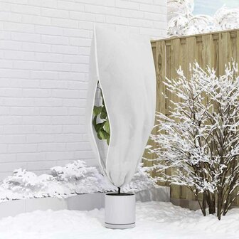 Plantenbeschermhoes 5 pcs Wit 1,55 x 1 m 5