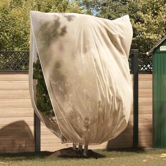 Plantenbeschermhoes Beige 2,4 x 2 m 1