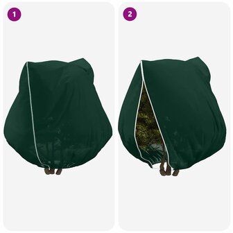 Plantenbeschermhoes 3 pcs Groen 2 x 2,36 m 9