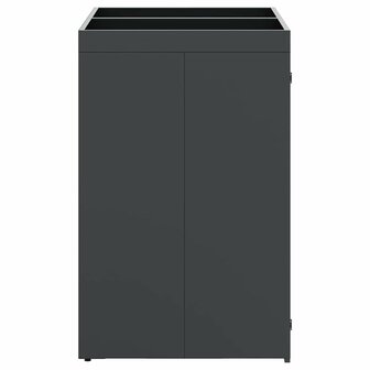 Containerberging voor 2 bakken Antraciet 136 x 77,5 x 121,5 cm 8