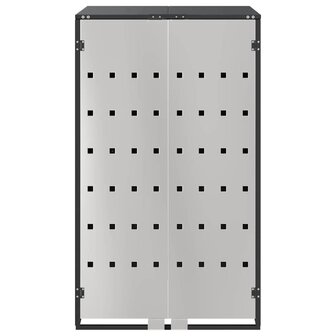Afvalcontaineropslag met gasliftdeksel voor 240L container 6